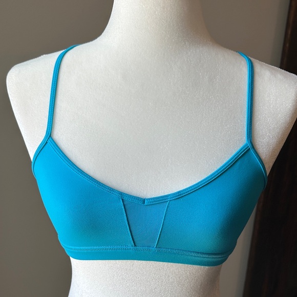 ALO Yoga Bright Blue Bralette SMALL - Picture 3 of 7